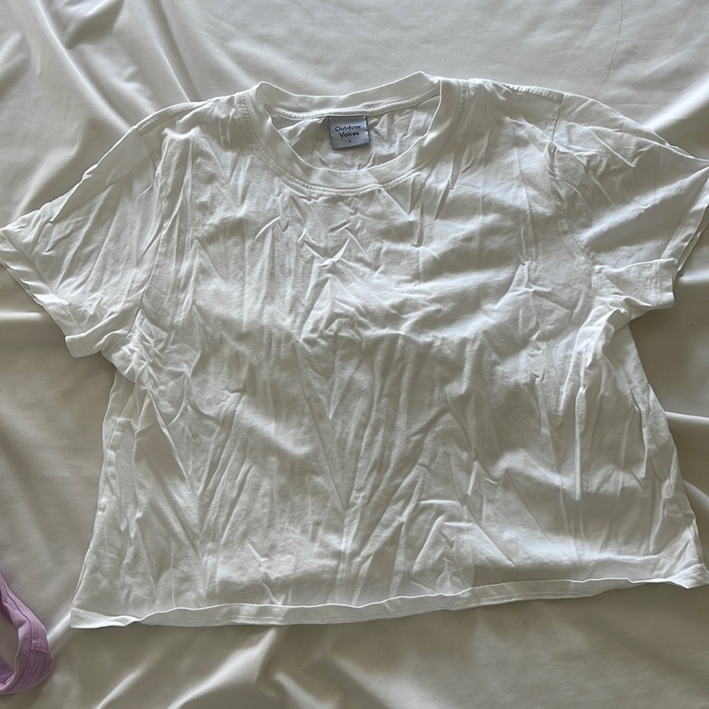 Outdoor Voices Cropped TShirt